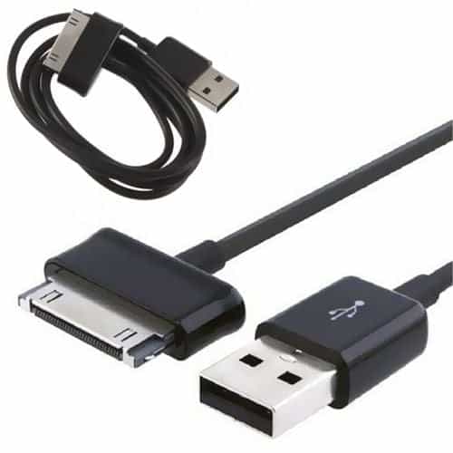 Chargeur de câble de données USB pour Samsung Galaxy Tab 2 10.1 P5100 P7500 tablette 9.8