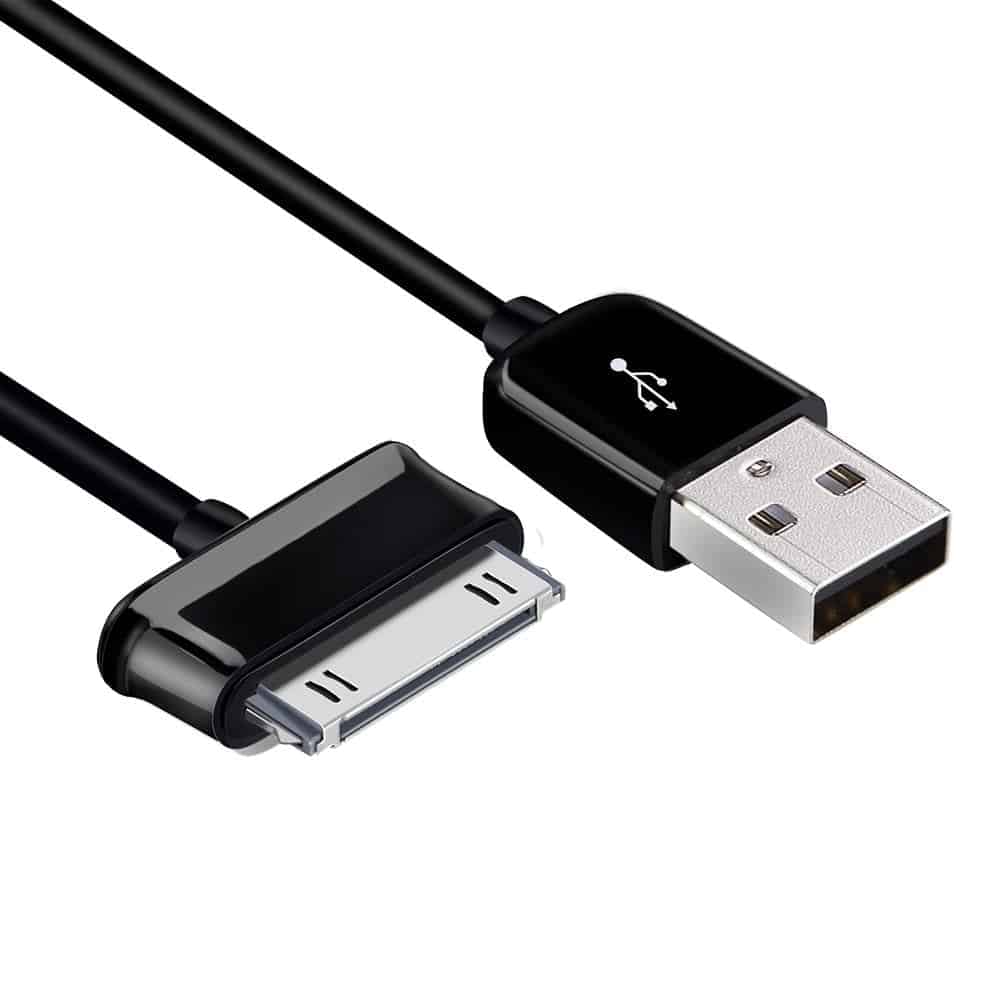 Chargeur de câble de données USB pour Samsung Galaxy Tab 2 10.1 P5100 P7500 tablette 9.8