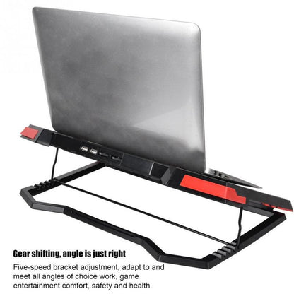 Ordinateur portable de refroidissement PAD Base ordinateur portable Lap PC radiateur de refroidissement ventilateur plateau support