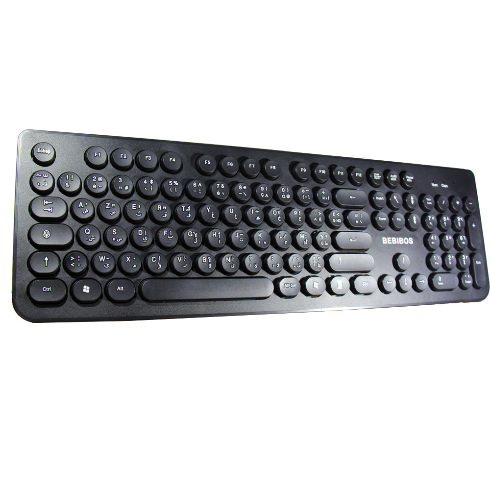 clavier sans fil bebibos bos-k06 2.4G