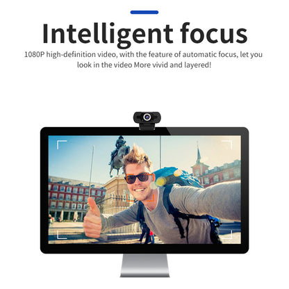 Webcam 1080P avec microphone avec USB grand angle de 110 degrés