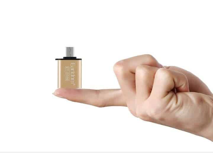 Аdapter, Earldom, OT09, USB F to Micro USB, OTG, Different colors - 11042