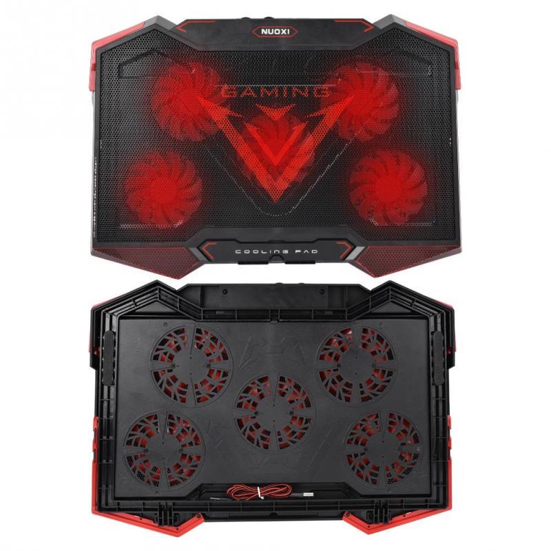 قاعدة كمبيوتر محمول للتبريد PAD كمبيوتر محمول LAP رادياتور تبريد مروحة صينية دعم