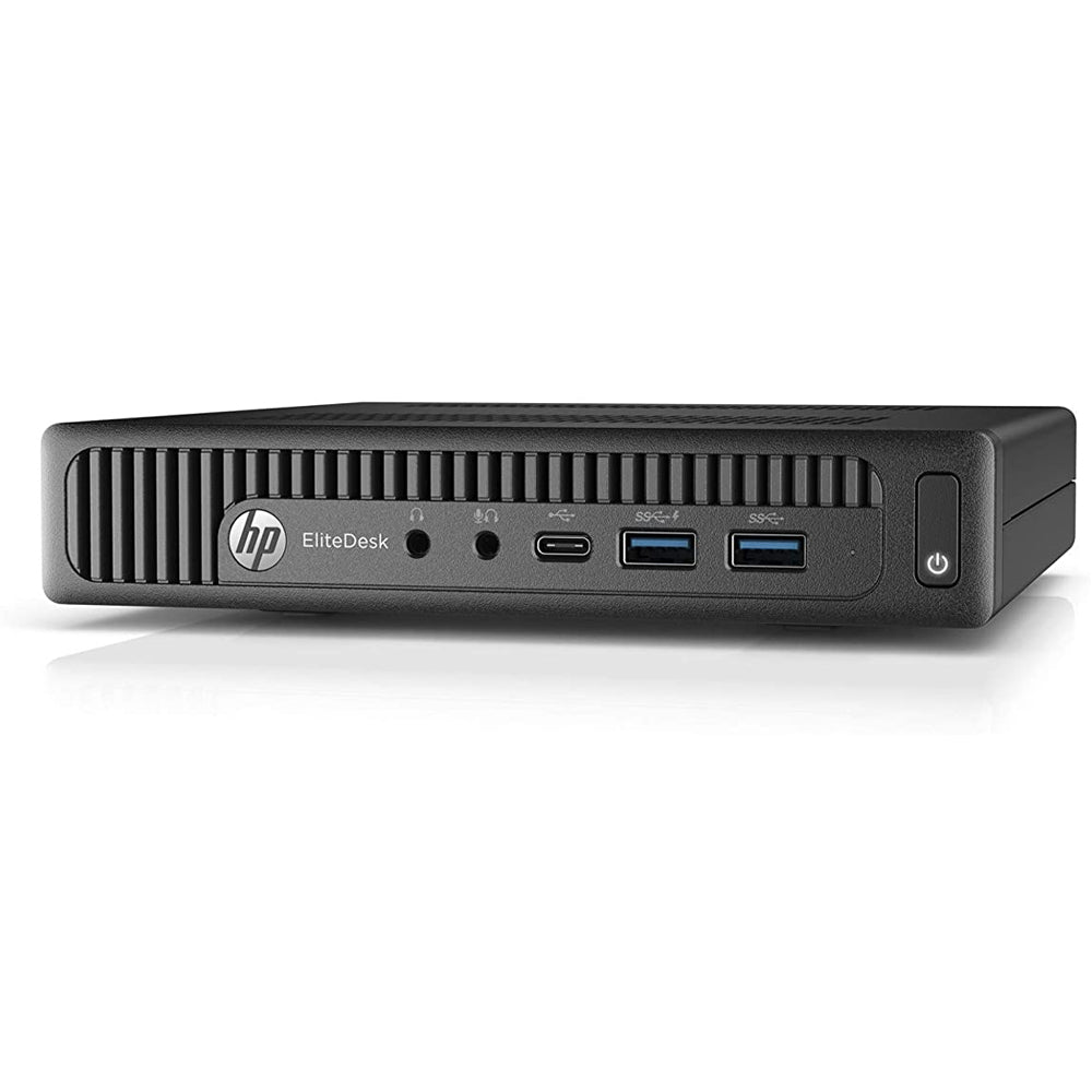 Mini ordinateur de bureau professionnel HP EliteDesk 800 G2 Intel Quad-Core i5-6500T Vpro (Remis à neuf)
