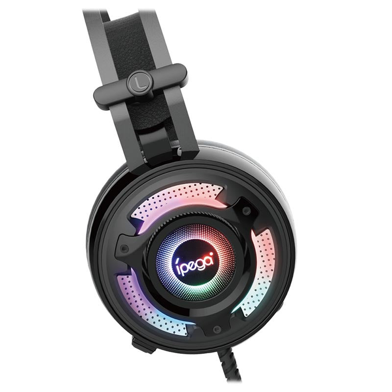 CASQUE DE JEU IPEGA PG-R008 RGB - 3,5 MM - NOIR