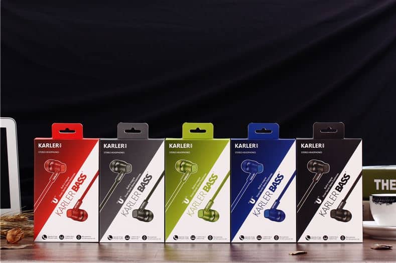 Ecouteurs filaires Ecouteurs avec aimant Karler 404