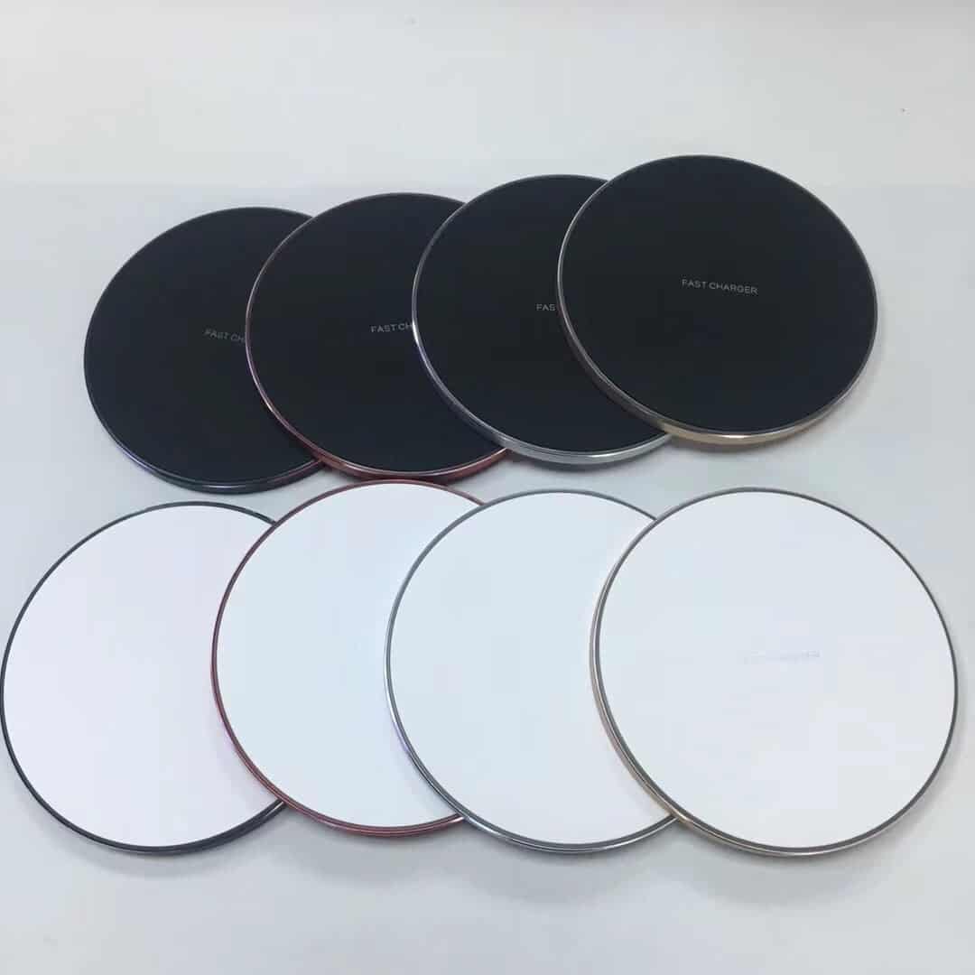 Chargeur rapide sans fil KD-12 pour iPhone X, Samsung Note 8, etc. Chargeur sans fil à charge rapide