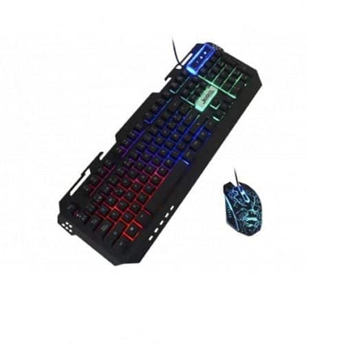Jedel GK101, Pack Combo Clavier + Souris 4D USB Gaming