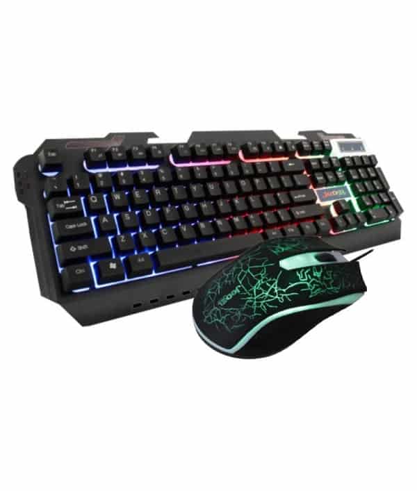 Jedel GK101, Pack Combo Clavier + Souris 4D USB Gaming