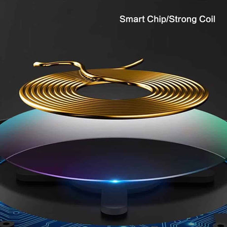 Chargeur sans fil FACEVER 2 en 1 Qi Compatible Apple Watch iWatch Series 3 2 & Qi-Enable Smartphone, Chargeur rapide Compatible iPhone X XS MAX XR 8 8 Plus, Samsung S9 S8 S7 S6 Edge + Note 8, Blanc