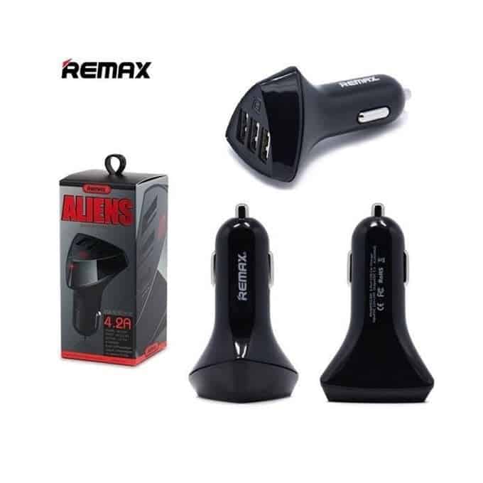 Chargeur Voiture Universel Remax Alien RCC-340 - 4.2A - Triple sortie USB