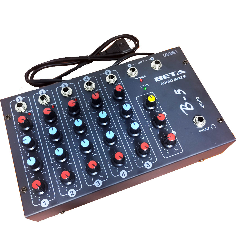 Table mexage Beta B-5 audio mixer