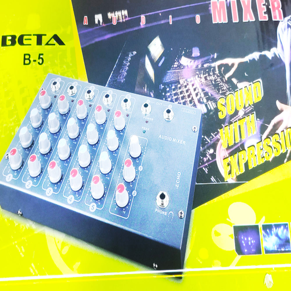 Table mexage Beta B-5 audio mixer