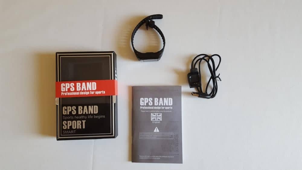 S908 GPS bande intelligente IP68 Bracelet étanche Bracelet intelligent moniteur de fréquence cardiaque Fitness Tracker bande intelligente amphibie