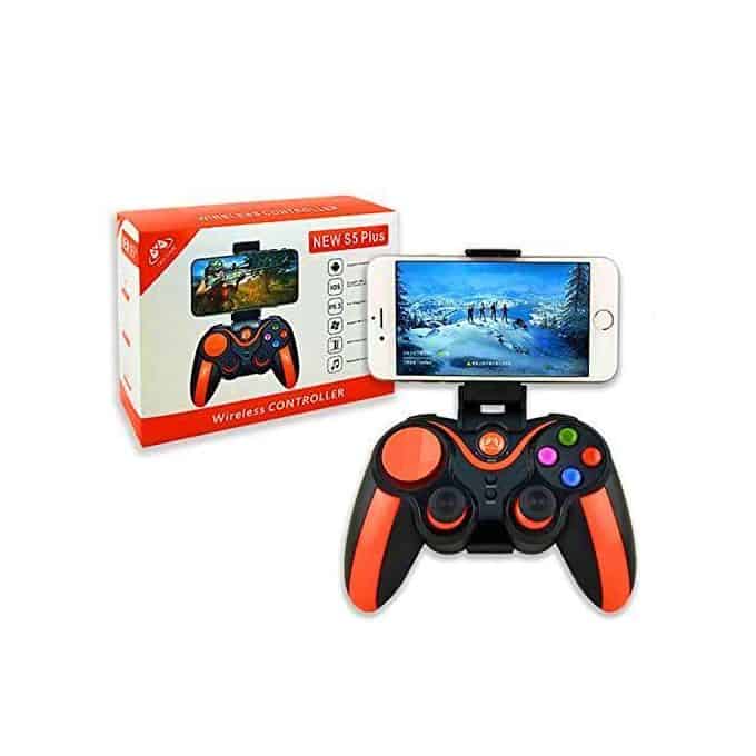 Gen Game S5 Plus Manette de Jeu Joystick Sans Fil Bluetooth Pour Android Avec Support