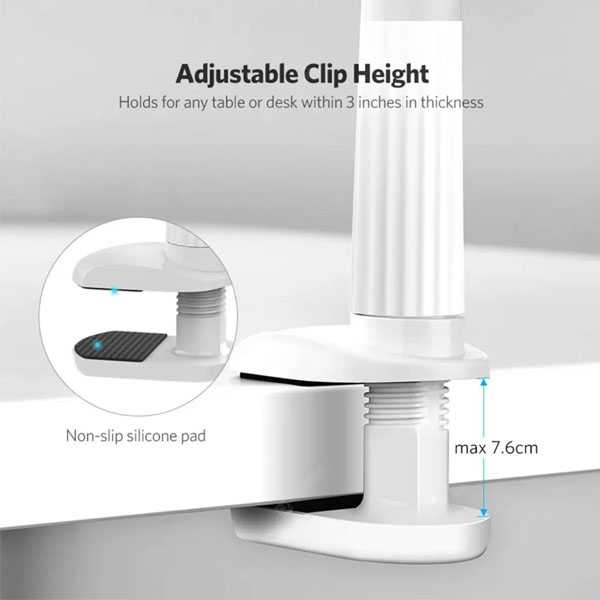 UGREEN LP113 Clip de support de téléphone à support mobile flexible