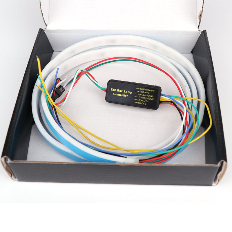 Cool LED Voiture Feux Arrière 150 cm Fluide Changé Suivre Signal