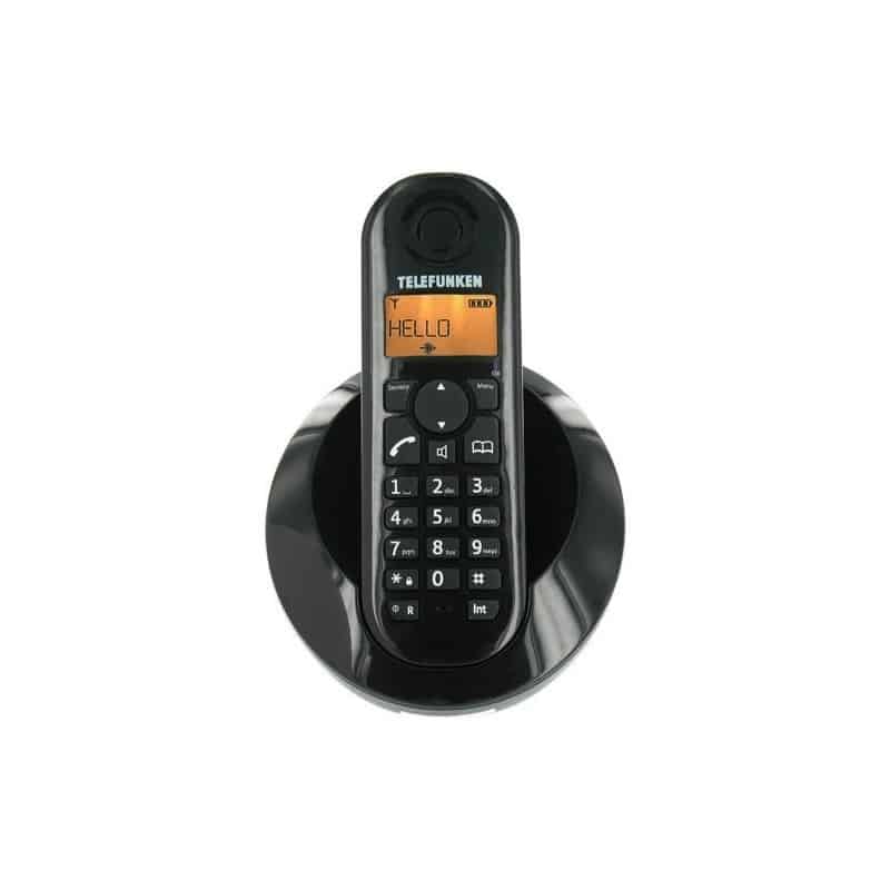 TÉLÉPHONE TELEFUNKEN DUO TB 202 SANS FIL NOIR