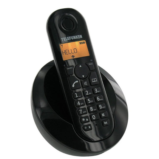 Téléphone TELEFUNKEN tb 201 sans fil Noir ou Blanc