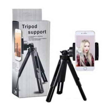 Support de trépied 360 tête pivotante et réglable en hauteur