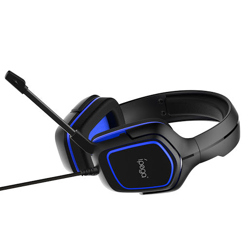iPEGA PG - Casque Gaming R006B Platinum - Bleu / Vert