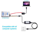 USB à SATA IDE 2.5 3.5 Câble adaptateur convertisseur pour HDD/SSD disque dur CD/DVD/RW CD-ROM