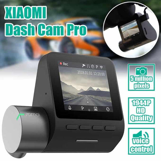 XIAOMI 70mai Pro caméra de voiture intelligente vidéo DVR 1944P HD Dash 140 degrés 【Version anglaise】